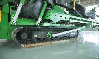 track mounted portable crusher 